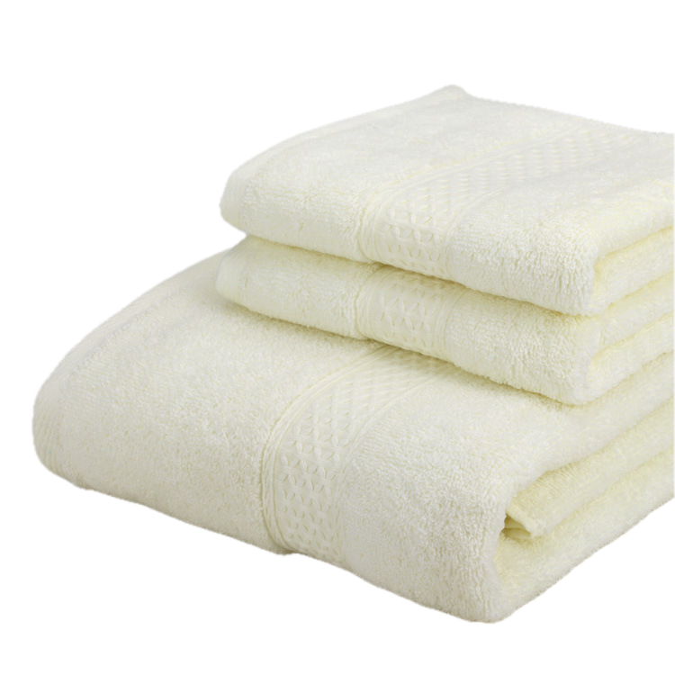 Candy Color Ultra-Soft 100% Cotton Towel 3-Piece Set | Parallel Import
