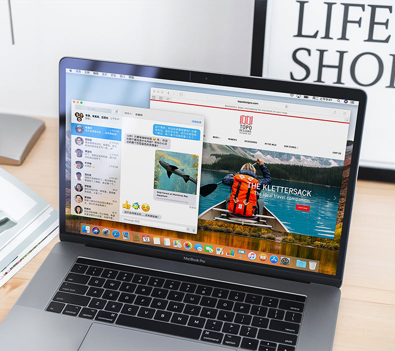 MacBook 防藍光磁吸玻璃貼