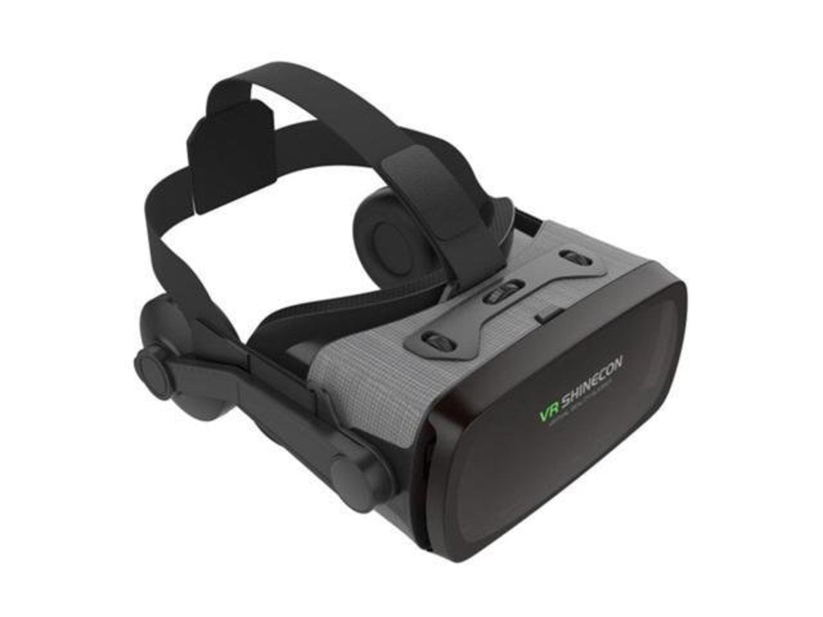 VR SHINECON G07E帶耳機的3D虛擬現實眼鏡