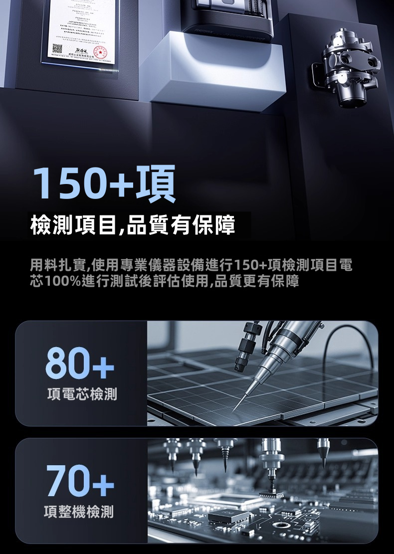 【REMAX 能量柱 FC系列】100W雙向快充 伸縮線尿袋 (20000mAh) | 自帶70cm磁吸編織快充線 100W自充0.8小時滿電 智能數顯 可上飛機高鐵 (MacBook/iPad/iPhone/Android通用)
