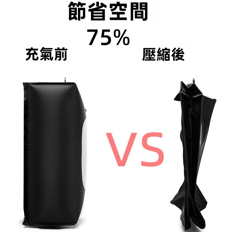 【旅行收納神器】Type-C 供電自動真空壓縮防水袋 | 零技巧 超易用！3秒極速抽氣 免抽氣泵 可登機託運 (17L / 25L)