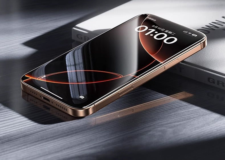 【Fxxking Easy】iPhone 康寧玻璃保護貼 | 零技巧超易貼！附自動除塵秒貼盒 2.0 DLC鍍膜 0.2µs防爆膜
