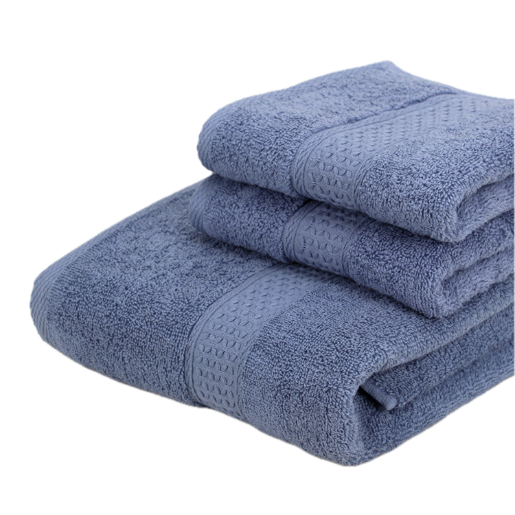 Candy Color Ultra-Soft 100% Cotton Towel 3-Piece Set | Parallel Import