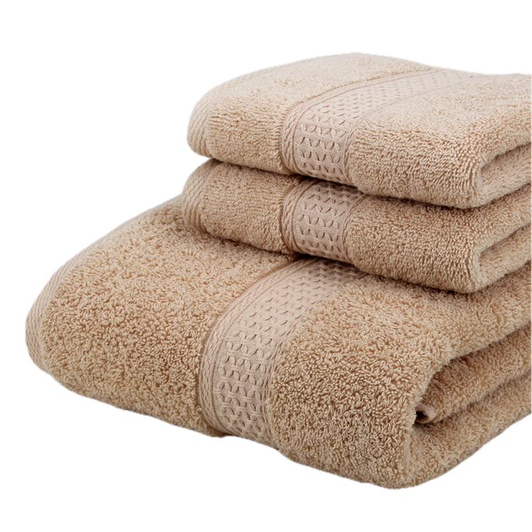 Candy Color Ultra-Soft 100% Cotton Towel 3-Piece Set | Parallel Import