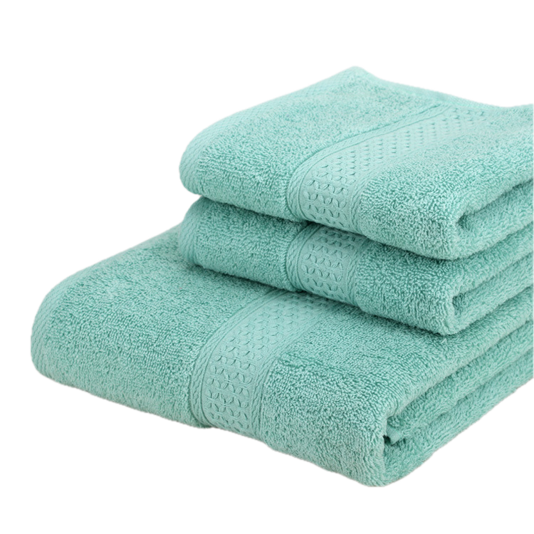 Candy Color Ultra-Soft 100% Cotton Towel 3-Piece Set | Parallel Import
