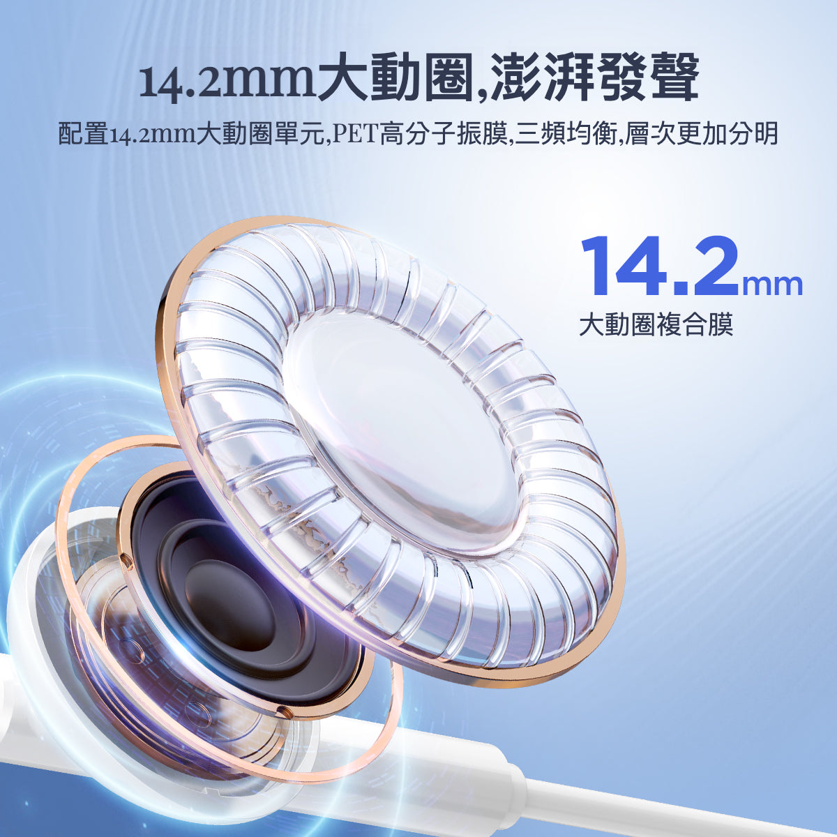 JoyRoom EC05 Type-C Semi-In-Ear Wired Earphones: The Perfect Combination of Comfortable Fit and Superior Sound Quality