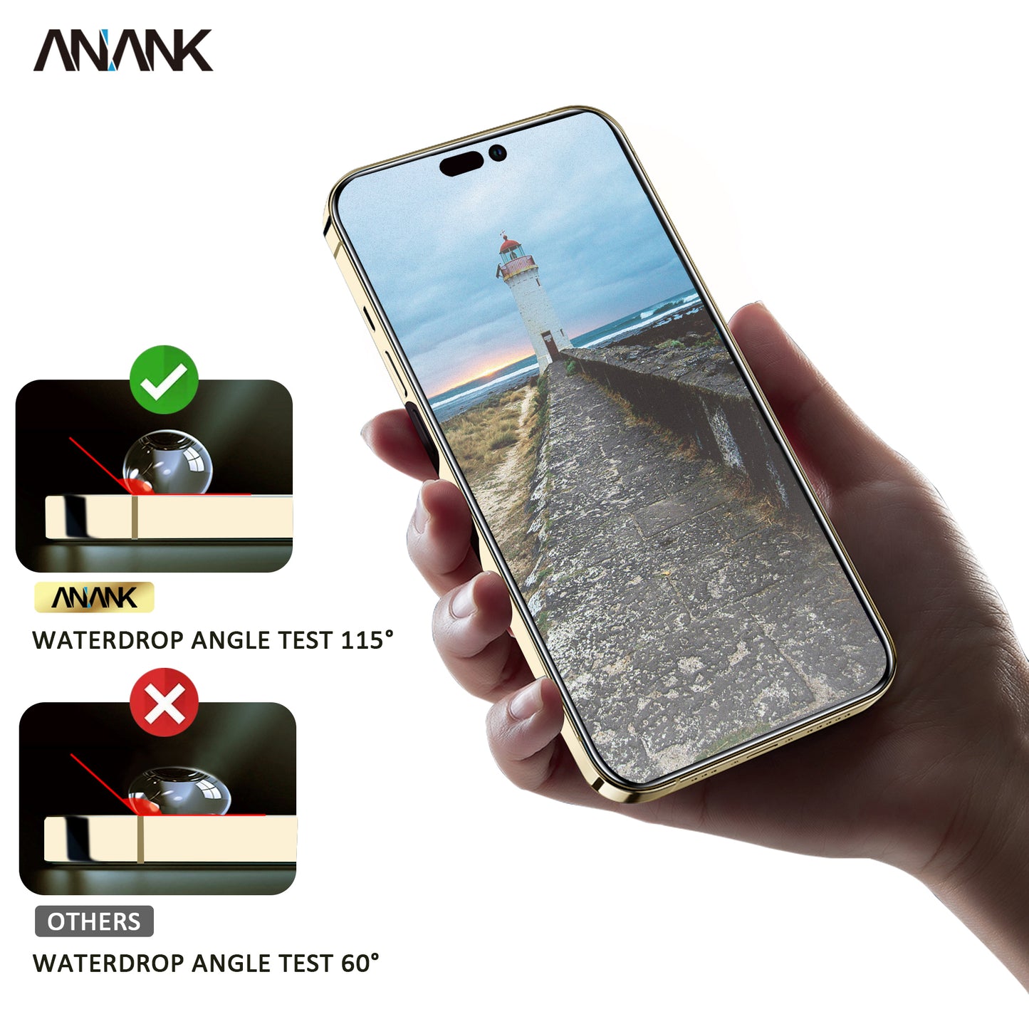 ANANK IP16系列 2.5D遊戲磨砂玻璃貼