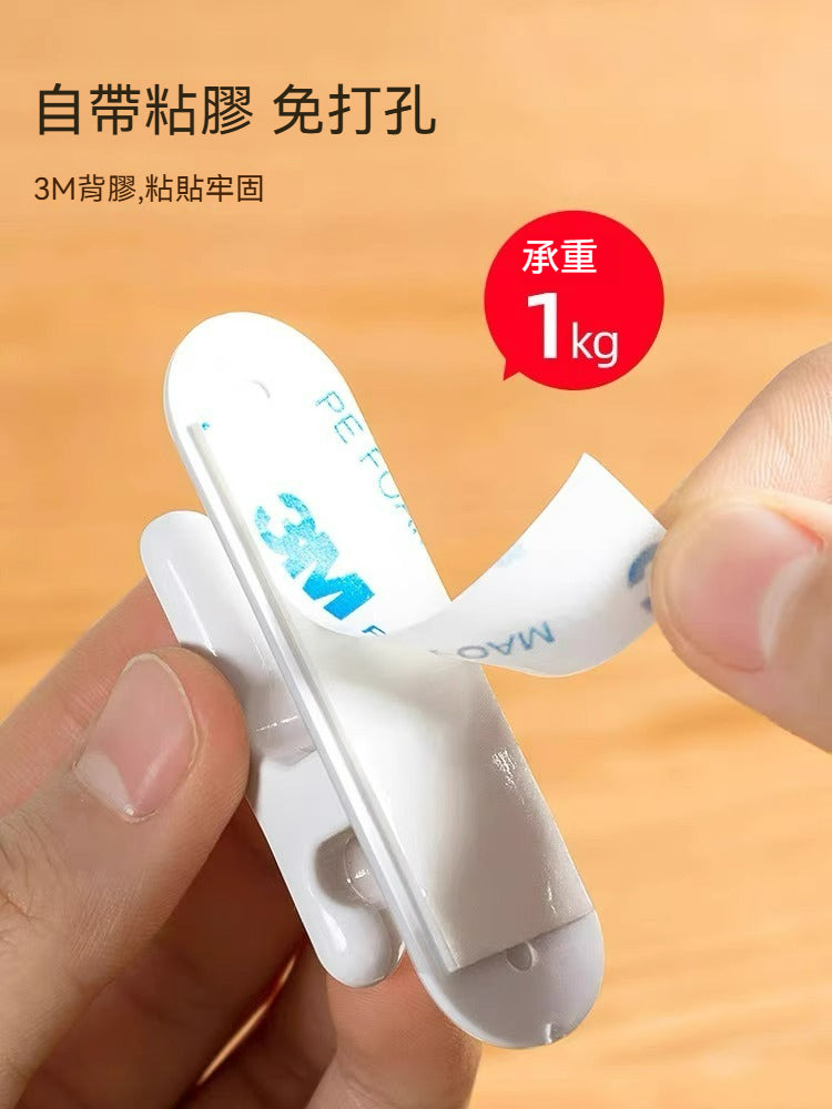 KM 824 電源線固定器 | 多功能窗簾掛鉤，簡約實用！