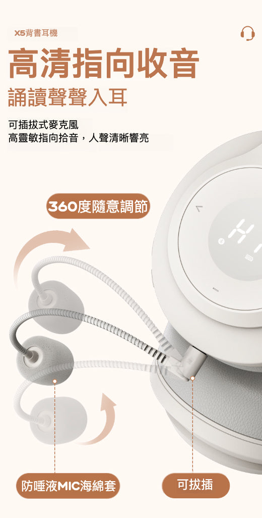 🌟 新發佈！X5兒童背誦耳機 —— 學習的革命性工具！ 🌟