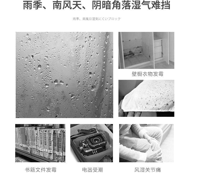 Ceetoon 可掛式防潮吸濕袋（1個裝)：高效解決潮濕問題，守護您的家居環境 (新舊包裝隨機出貨)