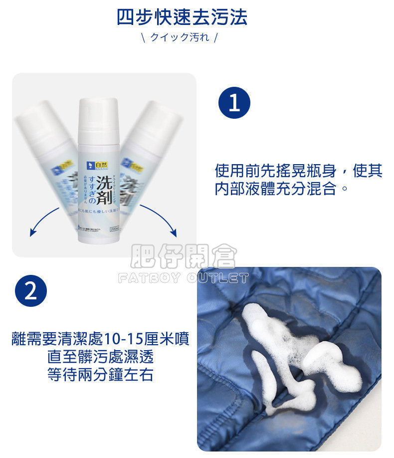 SP SAUCE 羽絨/衣服免水洗衣物乾洗劑 (羽絨 / 皮革 / 布料適用)