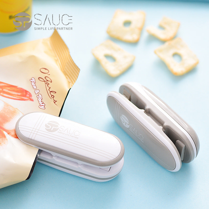 日式迷你電動封口機｜零食保鮮神器（顏色隨機）