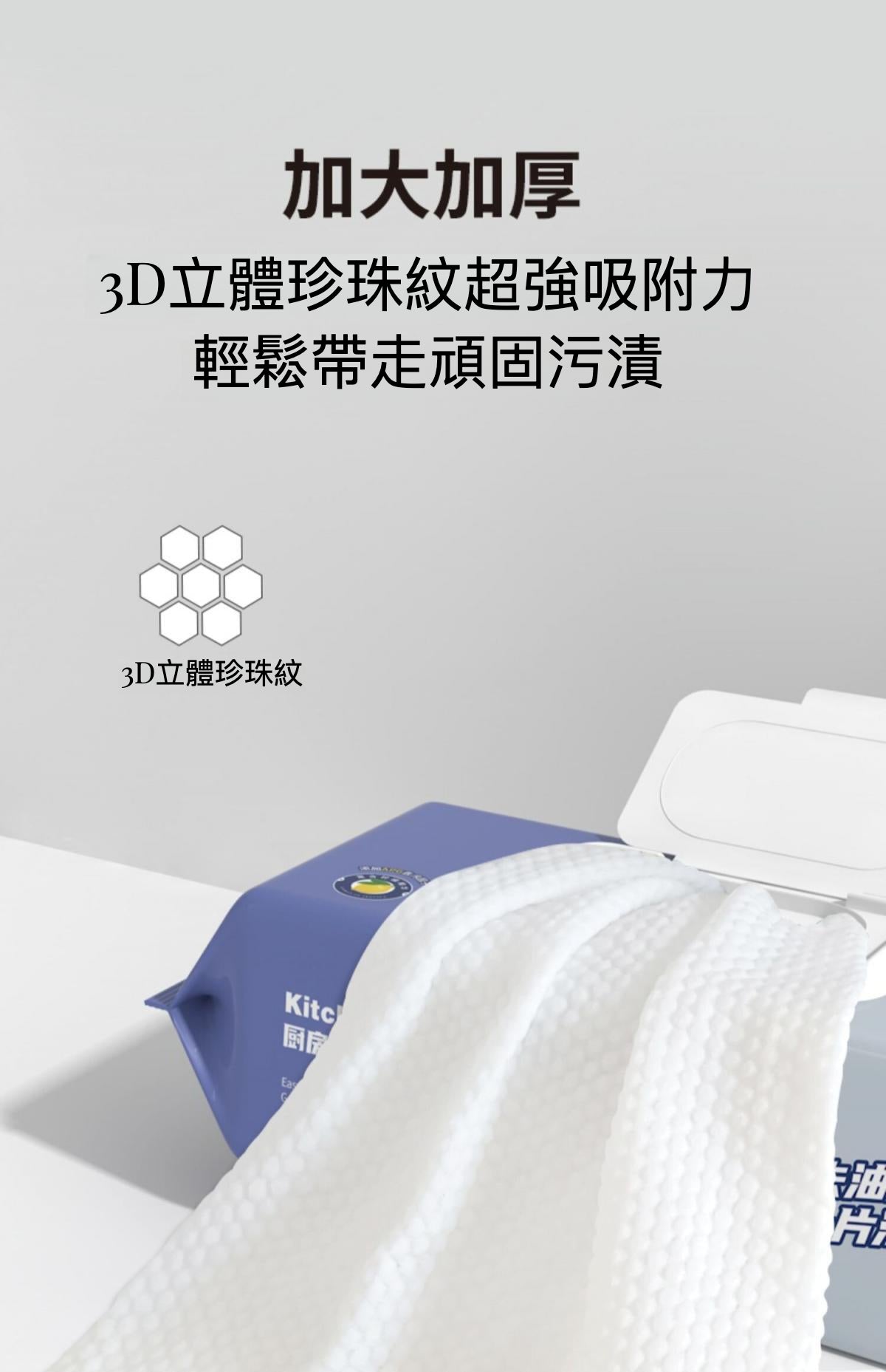 廚房清潔濕紙巾80抽裝：您廚房的完美清潔夥伴