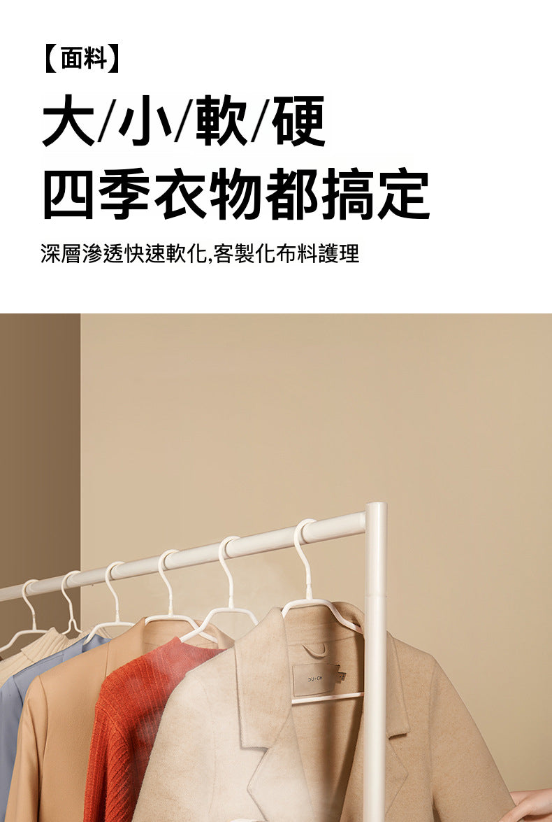 澎湃乾蒸汽手持便攜折疊燙斗：你的最佳熨燙解決方案 - 灰