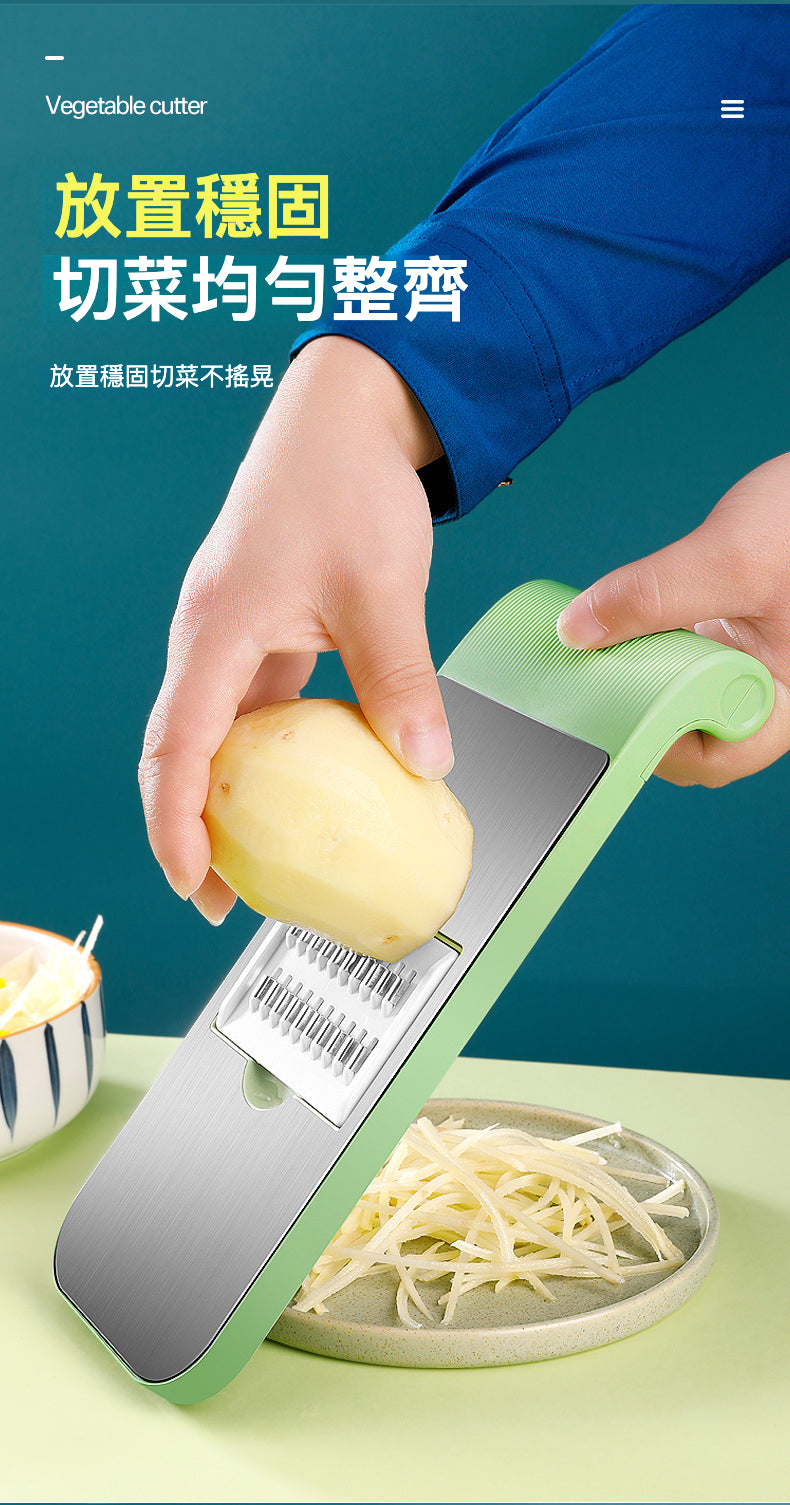 5合1蔬果刨絲器：一套搞定百變料理，廚房新選擇！