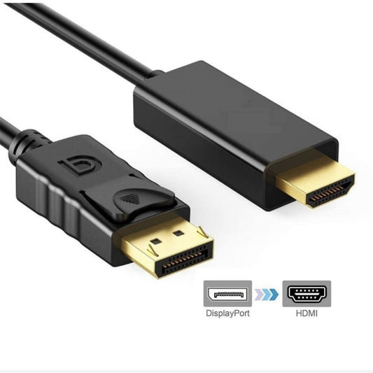 DP 轉 HDMI 轉換線 DisplayPort轉HDMI 公轉母轉換器 1.8M