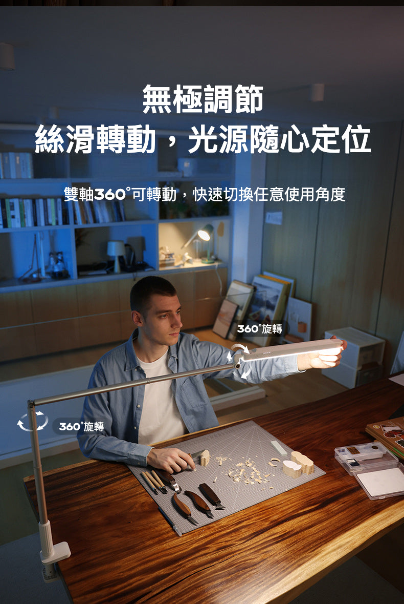 🌟 T6夾式折疊LED燈—照亮您的每一刻！ 🌟