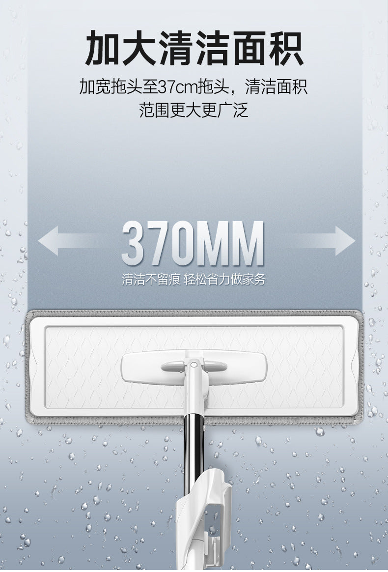 免手洗平板拖把+可折疊拖把桶: 最佳清潔解決方案