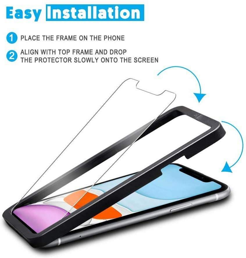 ALOFT (3片裝) iPhone 12 PRO MAX 6.7吋 保護貼連貼膜器Glass Pro+ 鋼化玻璃手機螢幕保護貼(非全屏)(精孔白片)