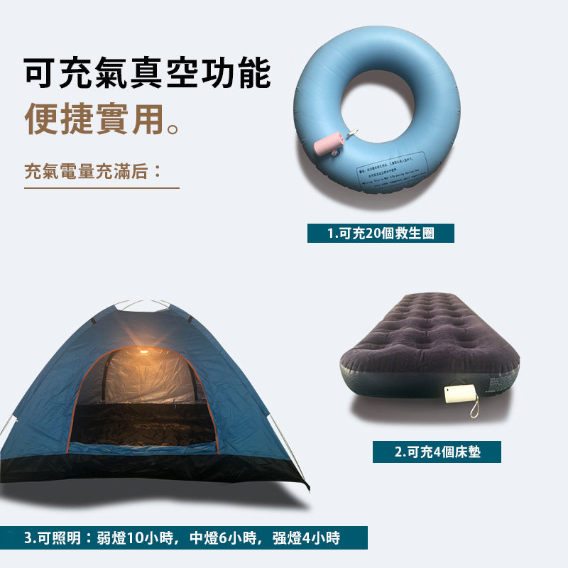 充氣 抽氣兩用超大風量迷你氣泵 多用 充氣床充氣沙發烤肉推薦