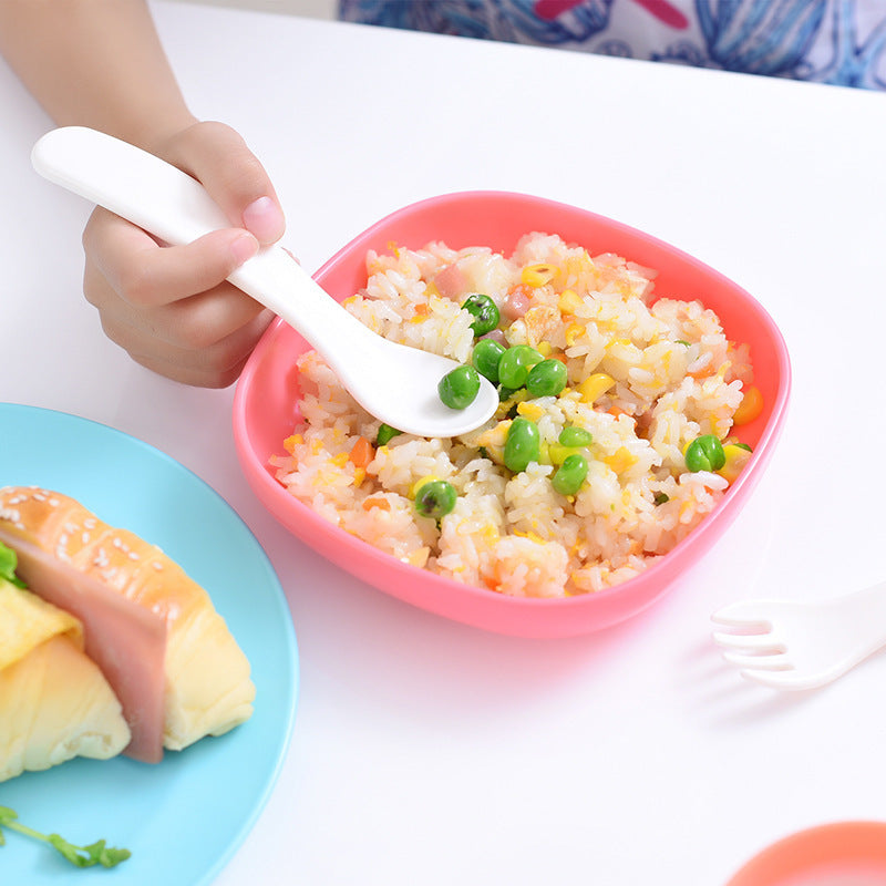 [日本製造] 嬰兒幼兒叉勺餐具套裝 (匙羹+叉)