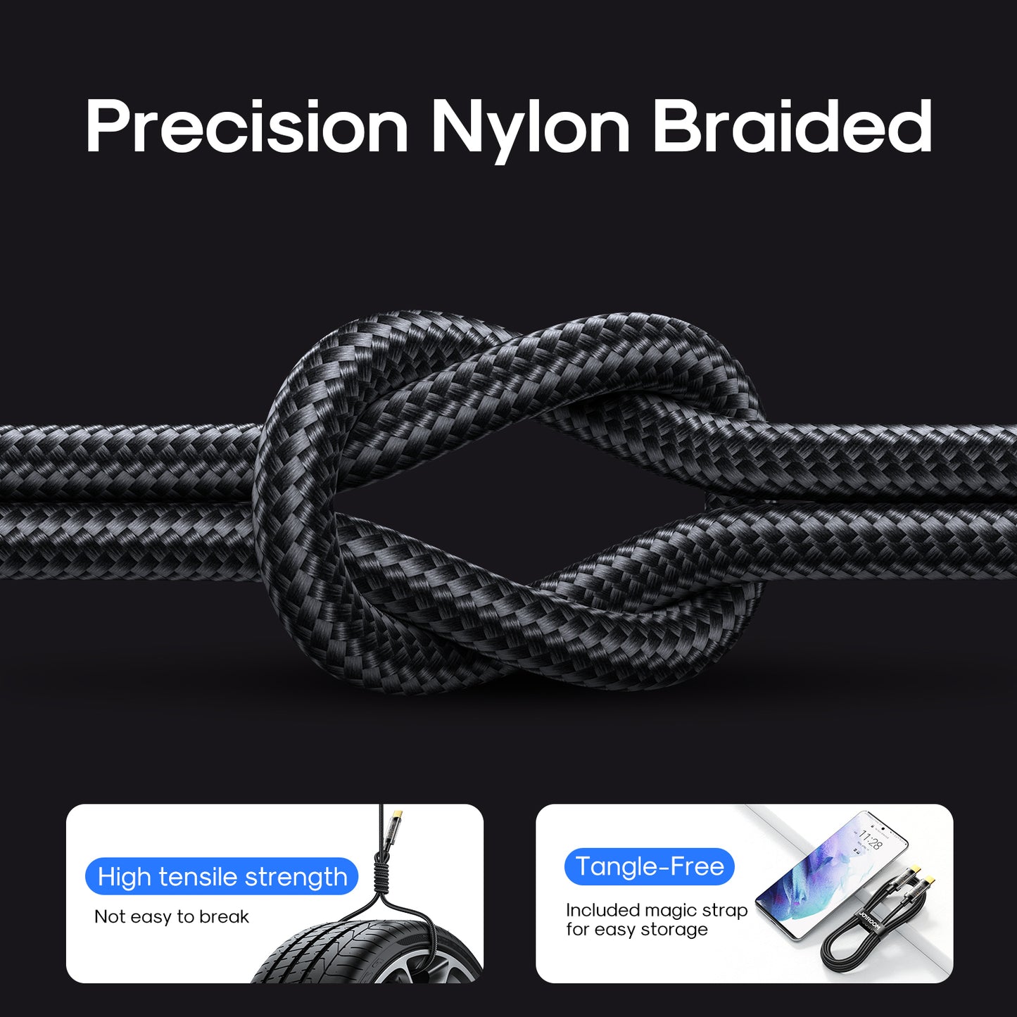 JoyRoom 星際鍍金系列 USB to Type-C 1.2米 鍍金快充數據線 UC027A12