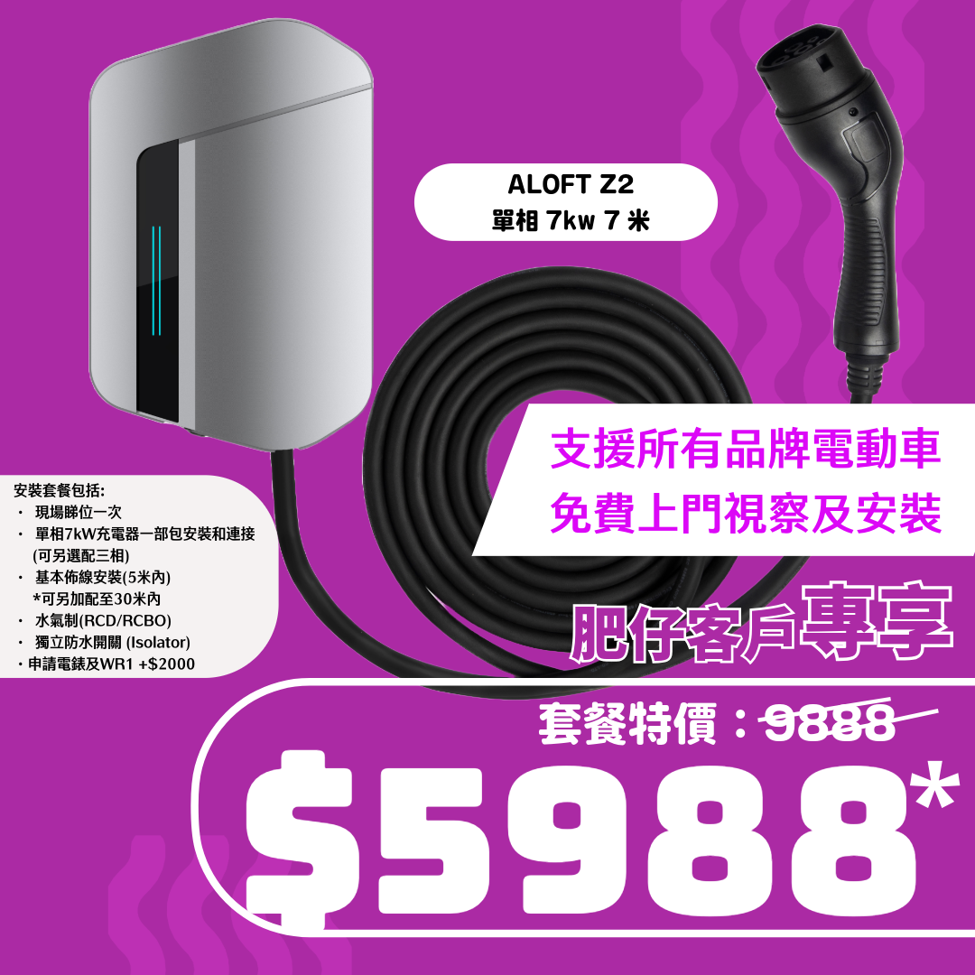ALOFT Z2：革命性的電動車充電解決方案