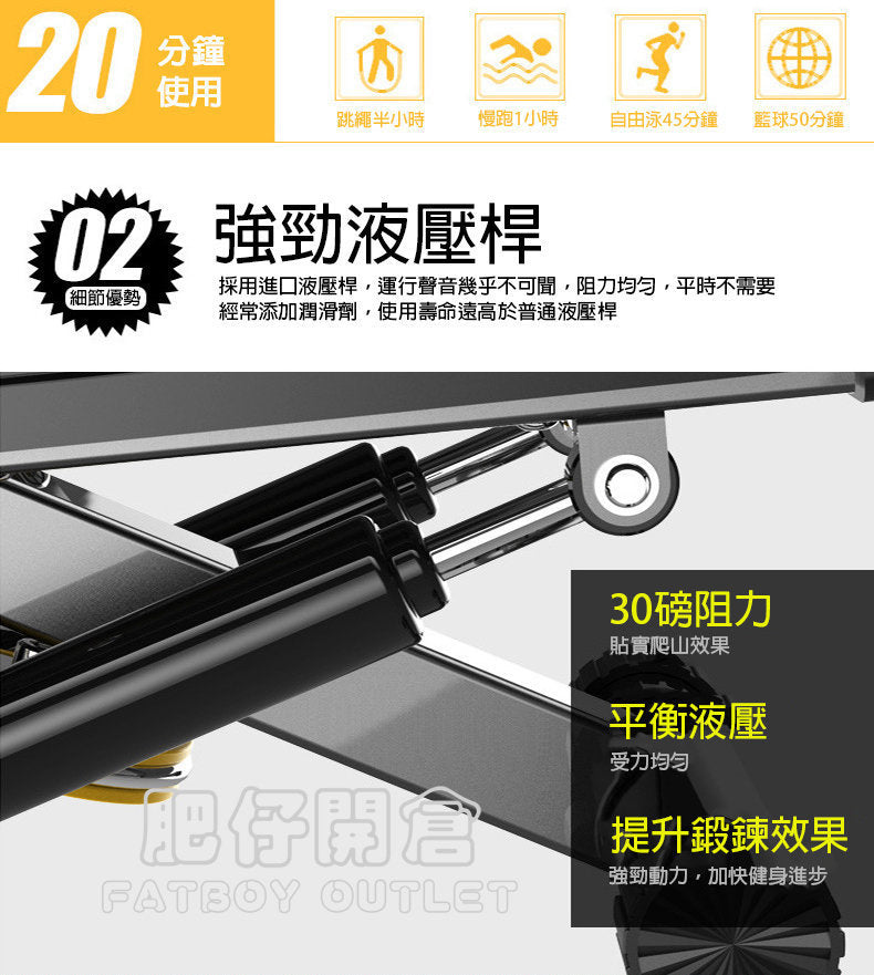 家用迷你踏步機 家用減肥機 多功能健身器不傷膝蓋