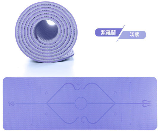環保TPE 6MM瑜珈墊 瑜伽墊 雙面防滑 色彩豐富