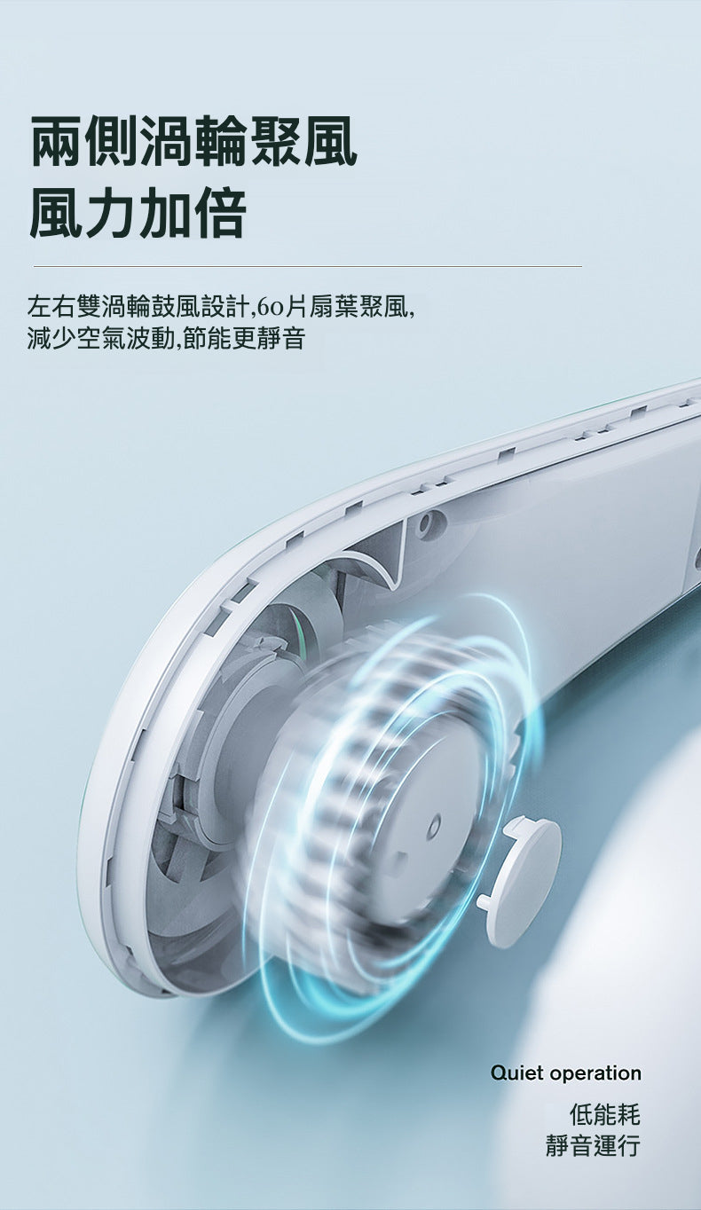 便攜掛頸小風扇：讓您隨時享受清涼舒適的風