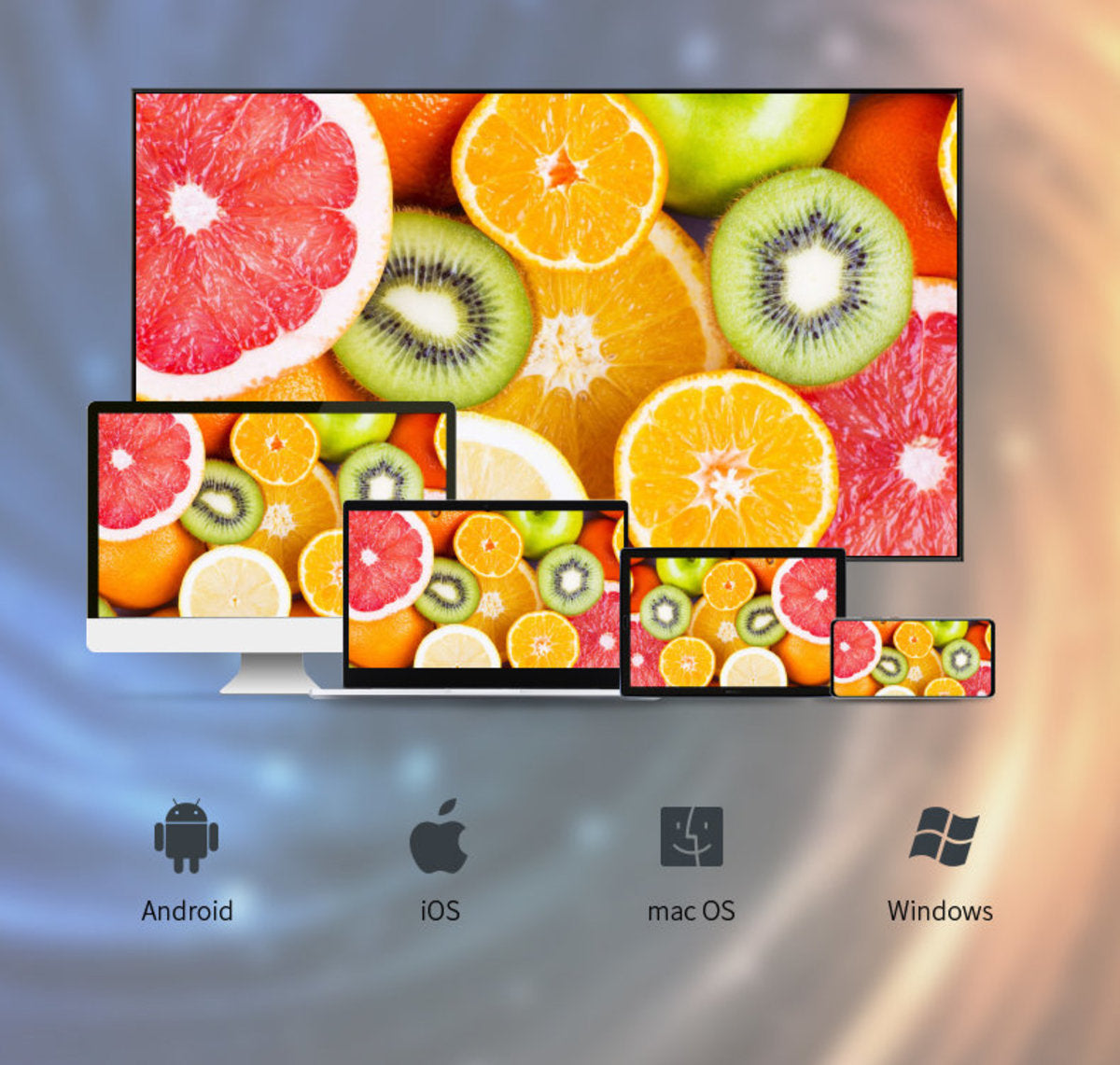 Q5 4K無線投屏，適用於iOS / Android / Mac OS/Windows 的Miracast Airplay DLNA