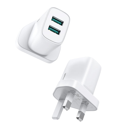 JoyRoom L-2A101 2.1A 雙 USB Mini 快充插頭