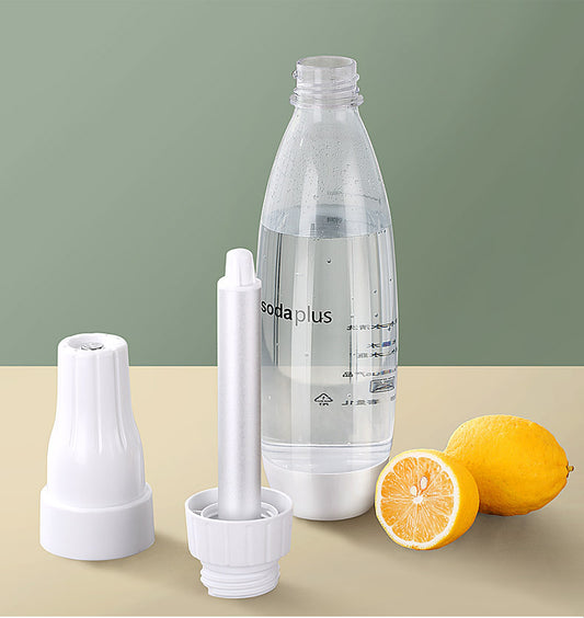便攜式氣泡水機蘇打水機梳打水機連10粒氣彈 1000ML
