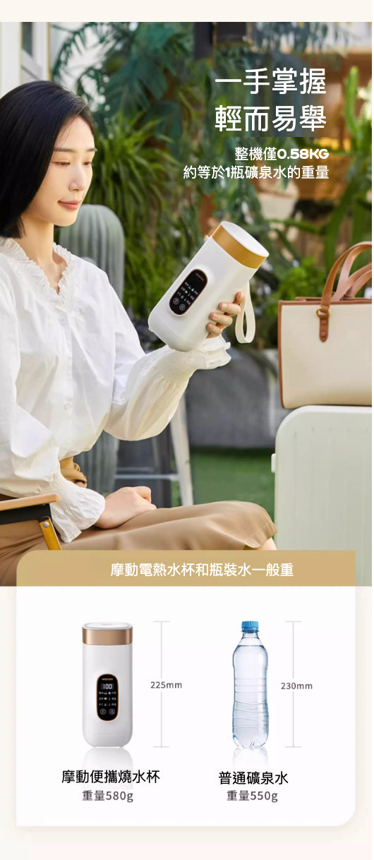 智慧型不銹鋼電水壺 🌟 650ML大容量