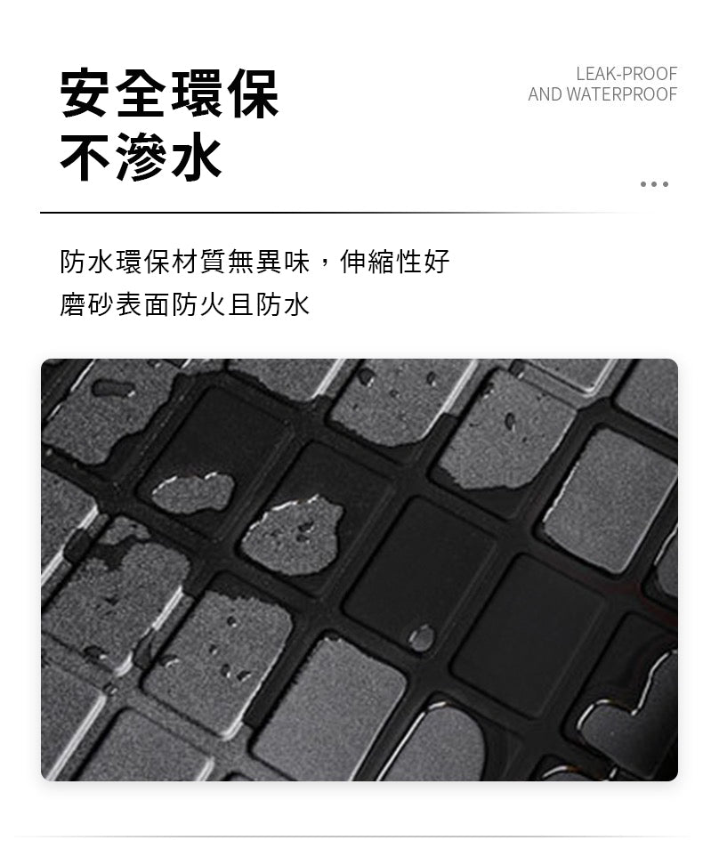 Tesla Model Y(2024前) 防水TPE前後箱墊 (三件套裝)