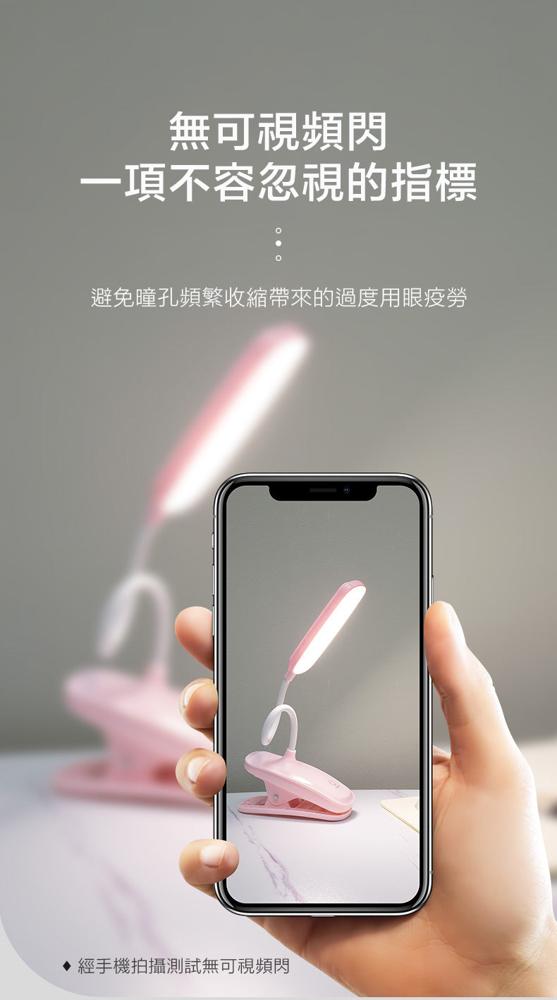 充電式LED夾子枱燈7019：專為學習和室內照明設計的最佳選擇