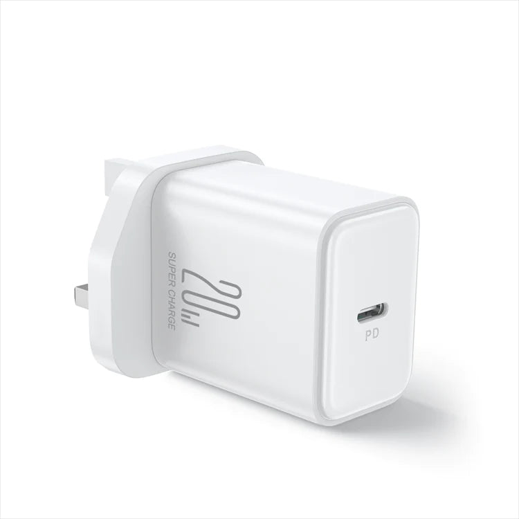 JOYROOM TCF02 20W 迷你快速充電插頭，PD插頭配備1個Type-C快充插頭