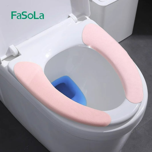 💡 FaSoLa 水晶絨馬桶墊 | 親膚抗菌，安心如廁新體驗！