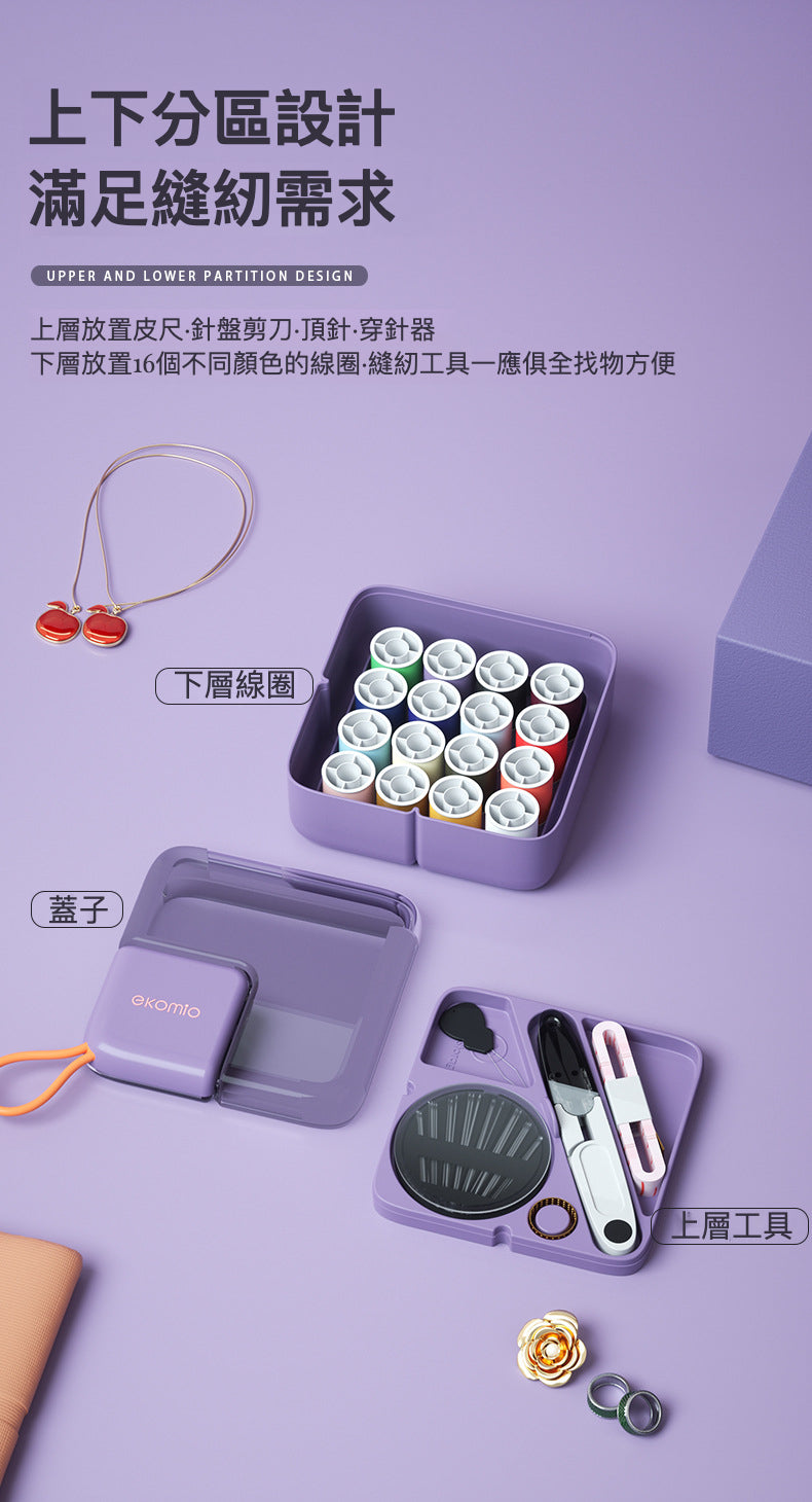 ekomio 輕奢針線盒：縫紉愛好者的完美選擇