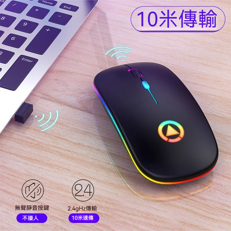 🖱️✨ 銀雕 A2 靜音三模滑鼠 | 一隻滑鼠，三種模式！ 🎉