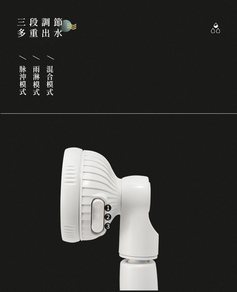 SP Sauce 慳水增壓過濾花灑連去銹除氯過濾功能