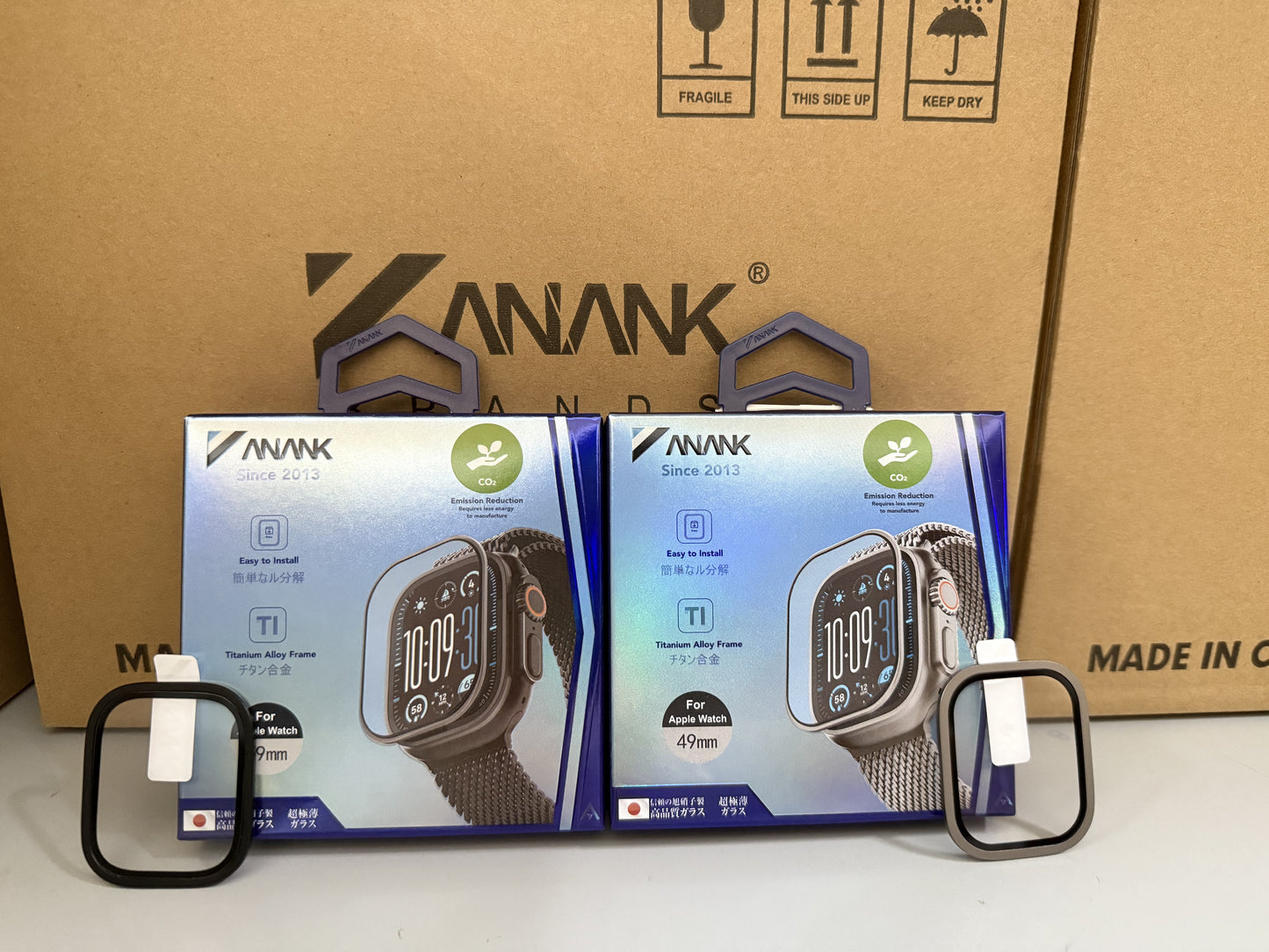 ANANK 鈦金屬邊框保護貼 49MM