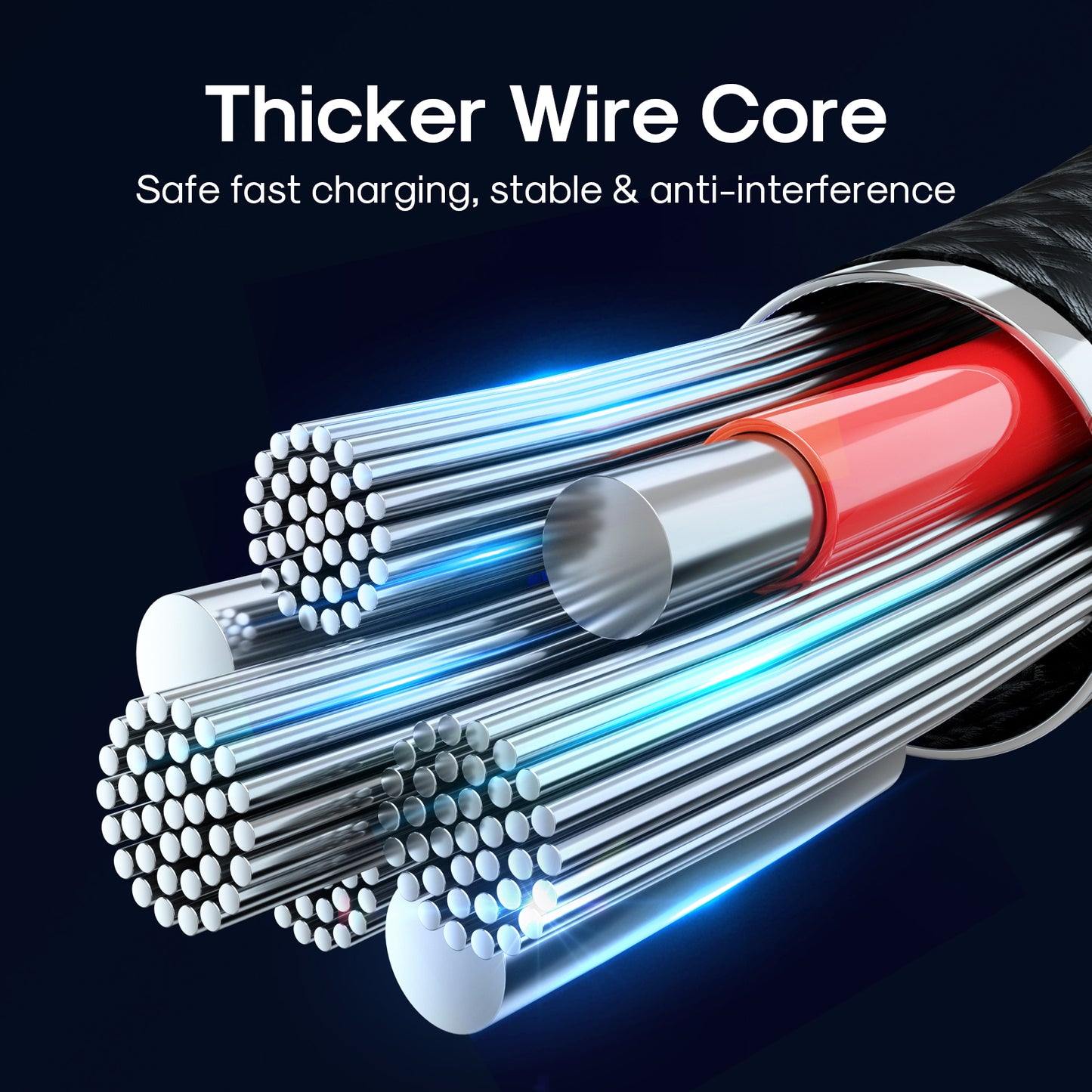JoyRoom 星際鍍金系列 USB to Type-C 1.2米 鍍金快充數據線 UC027A12
