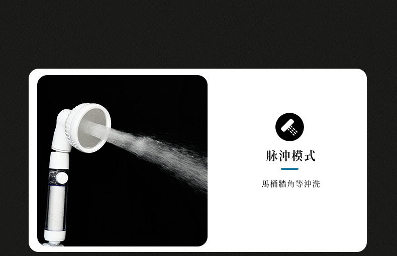 SP Sauce 慳水增壓過濾花灑連去銹除氯過濾功能