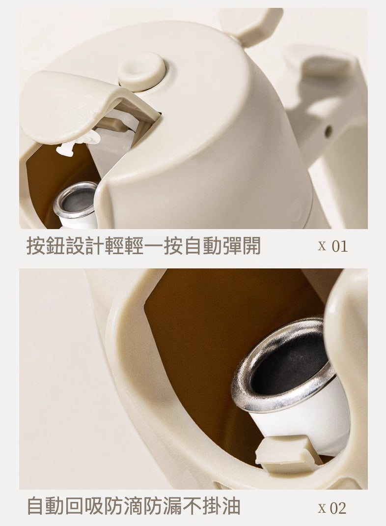 噴倒一體油壺：烹飪的革命性工具，讓健康烹飪更簡單
