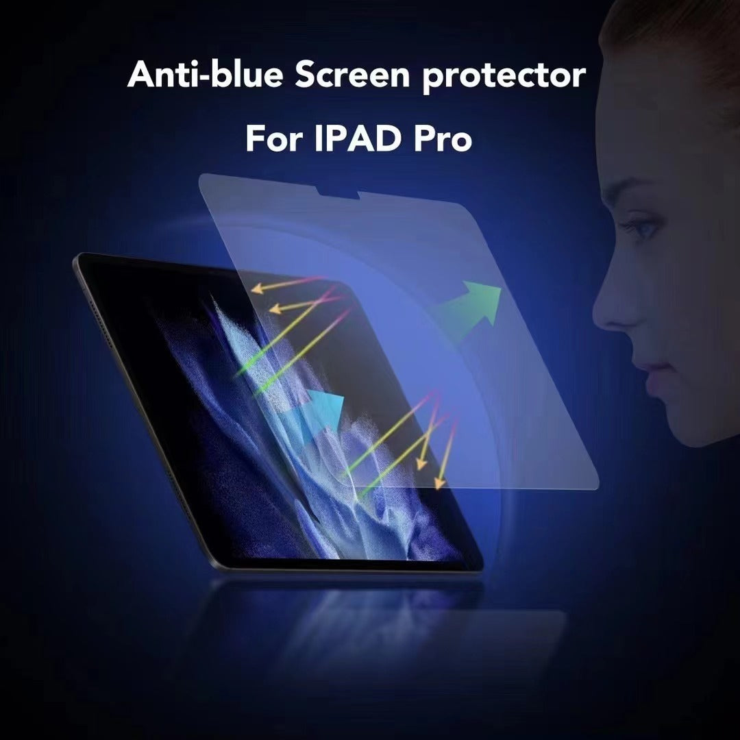 ANANK iPad MINI6/7 無色抗藍光玻璃貼 | 抗藍光保護貼 | 9H硬度耐刮防爆