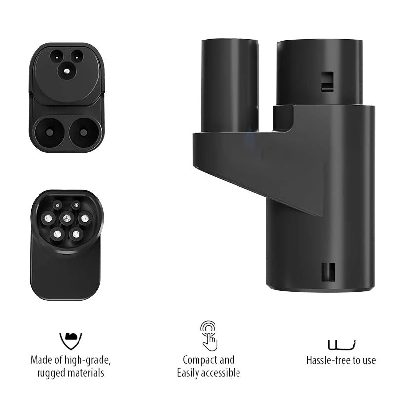 CCS2 轉 Type 2 轉接器升級 - 更快速、更便捷的 Tesla 充電體驗