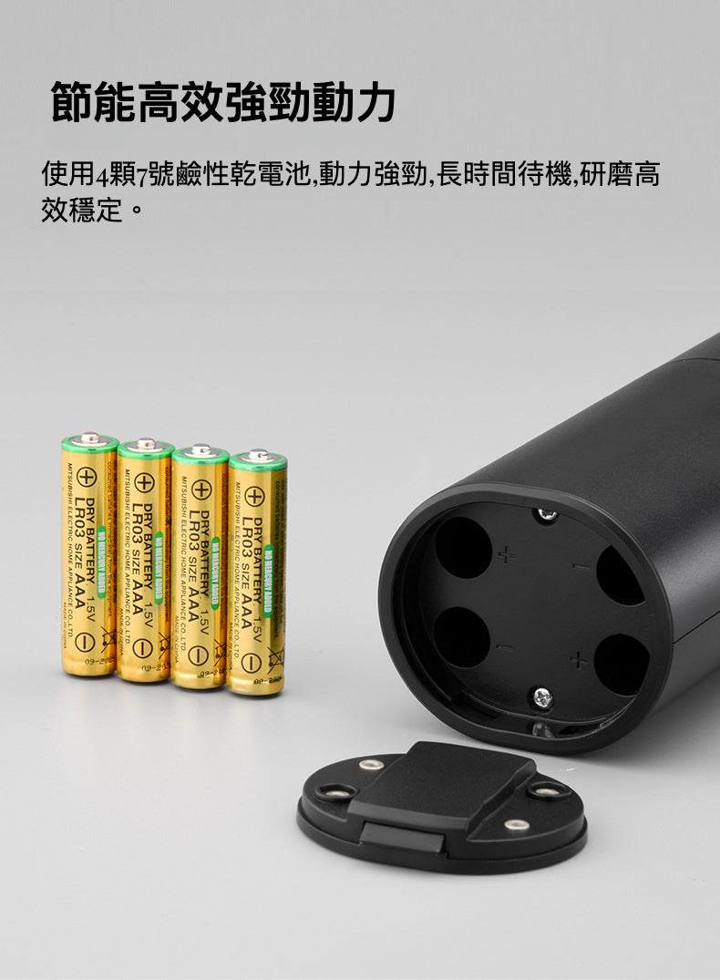 研磨器雙組合套裝：鹽磨器與胡椒磨器