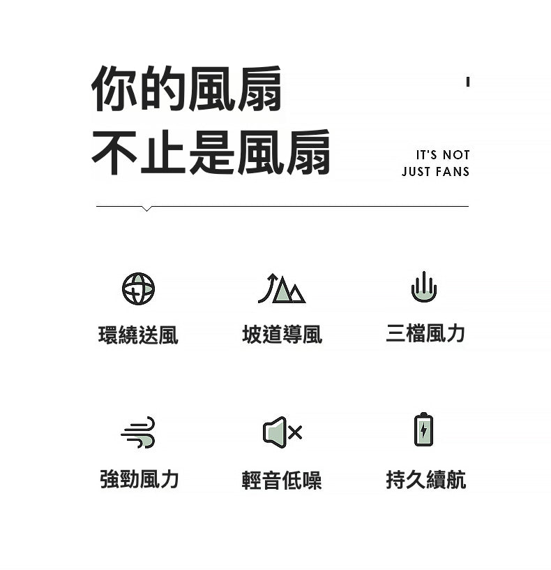 便攜掛頸小風扇：讓您隨時享受清涼舒適的風