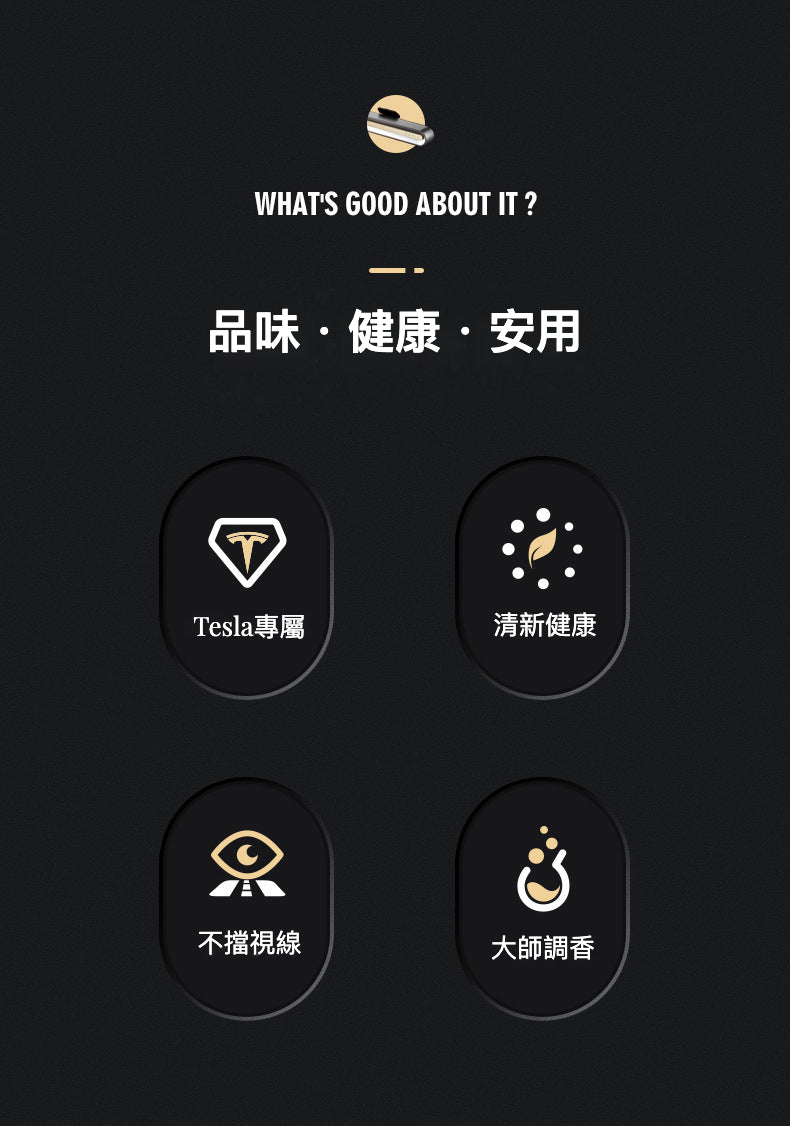 DOKIY (簡)Tesla車載香薰